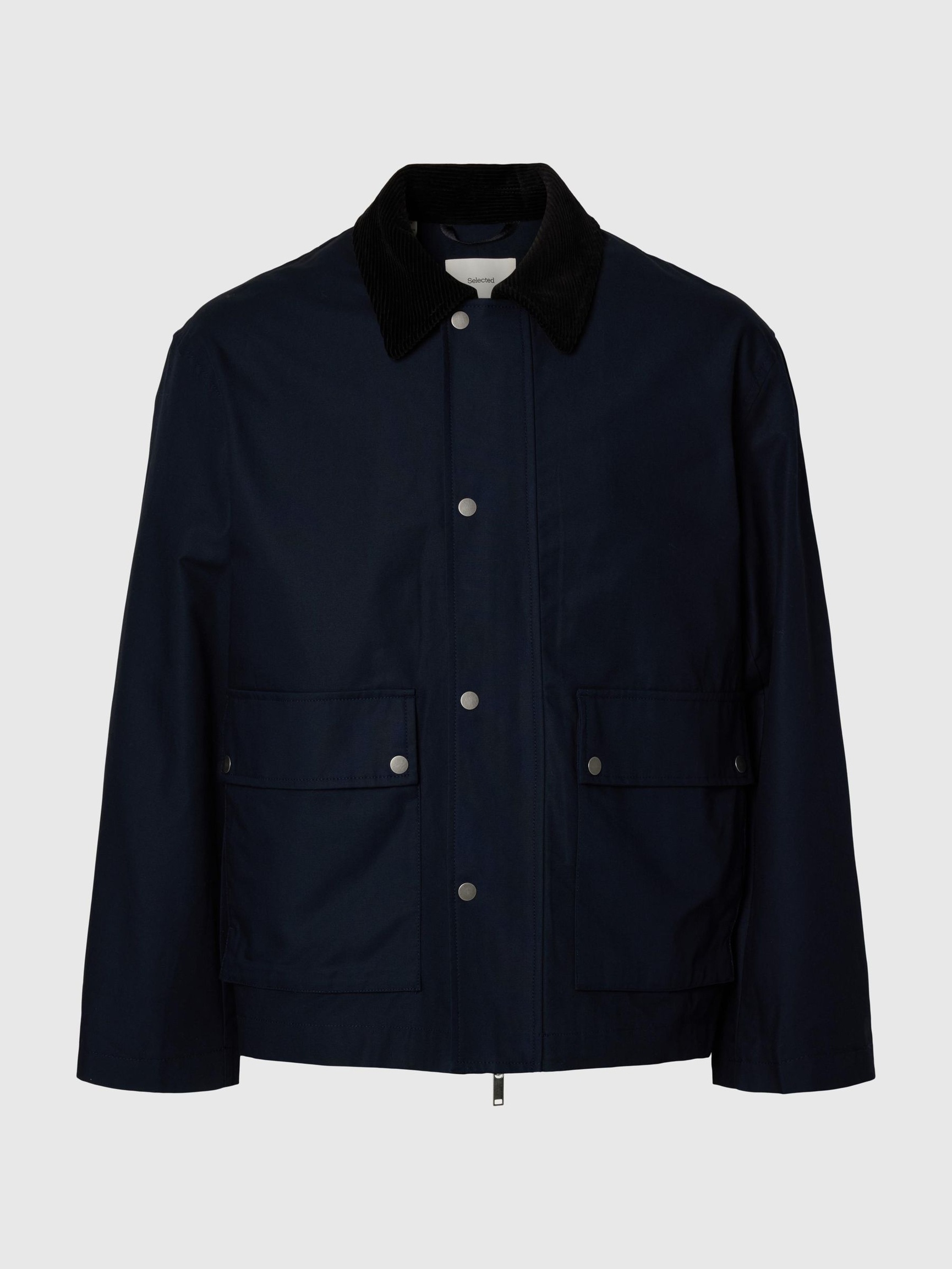 COTTON SHORT JACKET, Sky Captain, highres