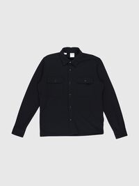 CLASSIC OVERSHIRT, Black, highres