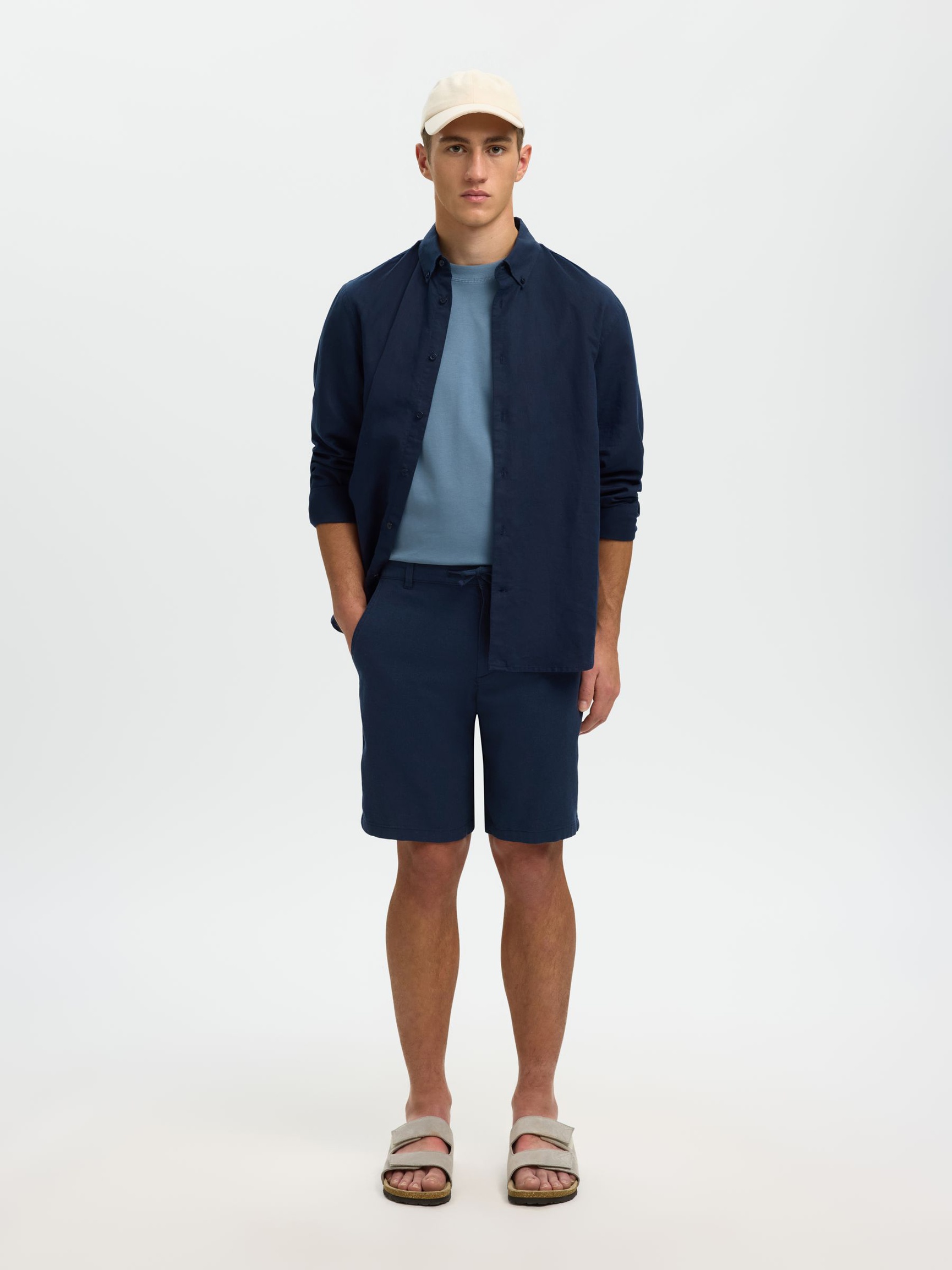 COMFORT FIT SHORTS, Dark Sapphire, highres