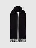 Selected WOOL SCARF, Black, highres - 16038046_Black_001.jpg