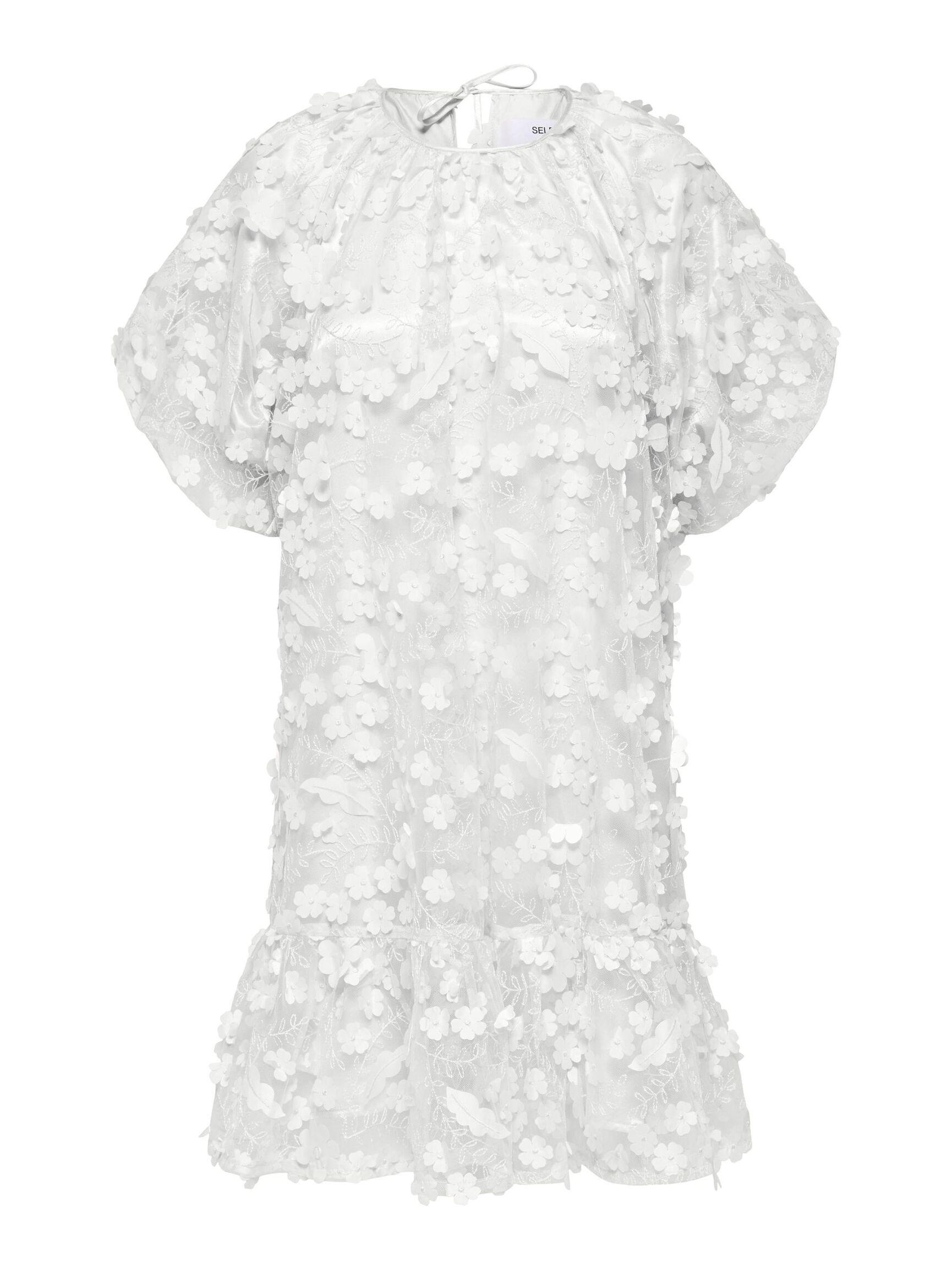3D-BLUMEN MINIKLEID, Snow White, highres