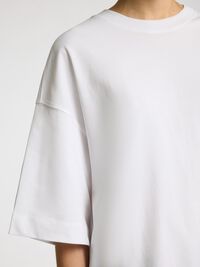 T-SHIRT OVERSIZE, Bright White, highres