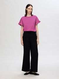 GERÜSCHTES T-SHIRT, Phlox Pink, highres
