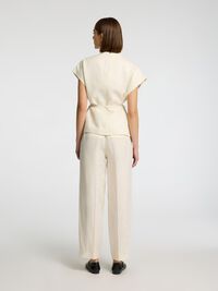 100% LEINEN TANKTOP, Birch, highres