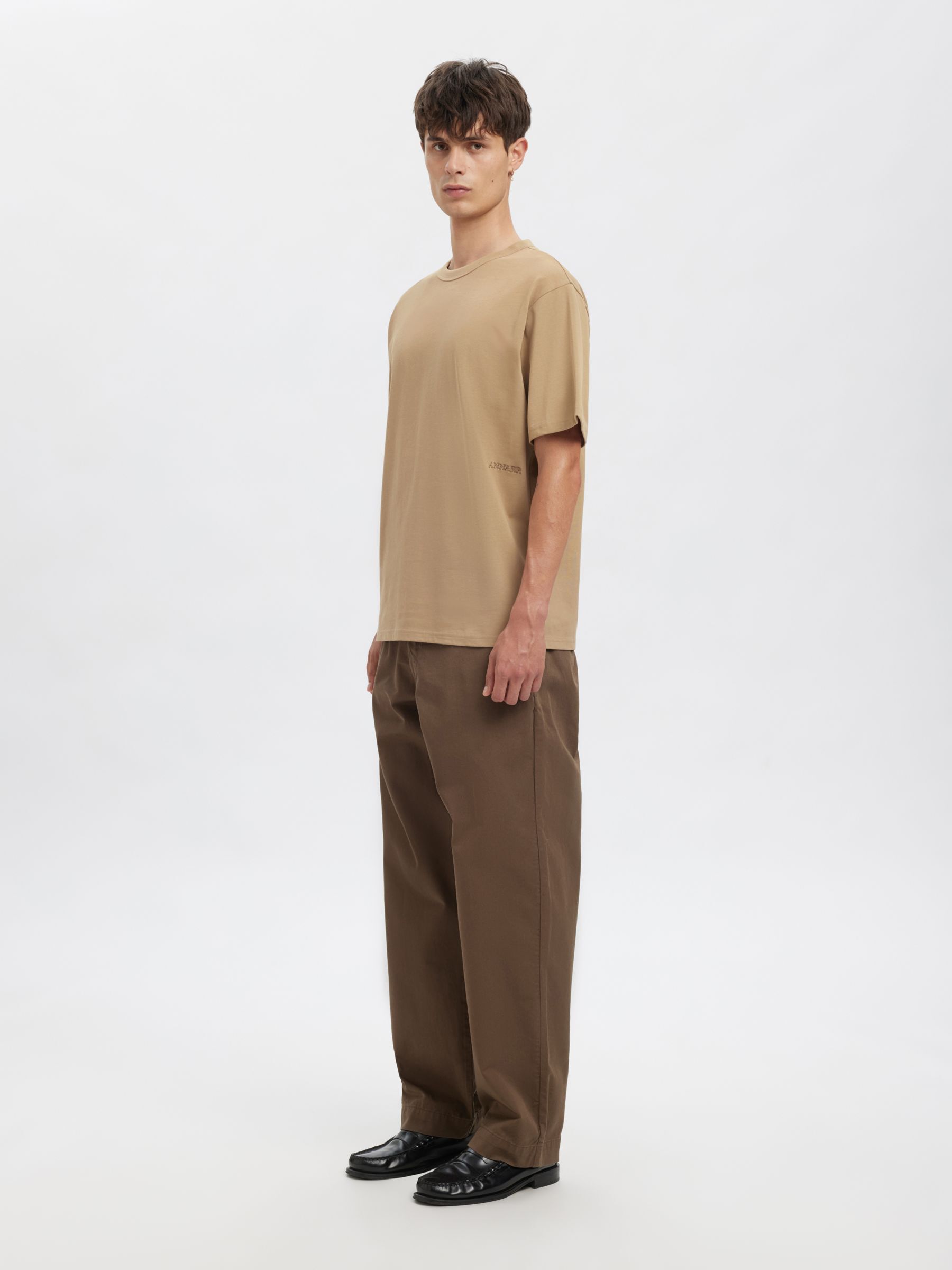 RELAXED FIT T-SHIRT, Dune, highres