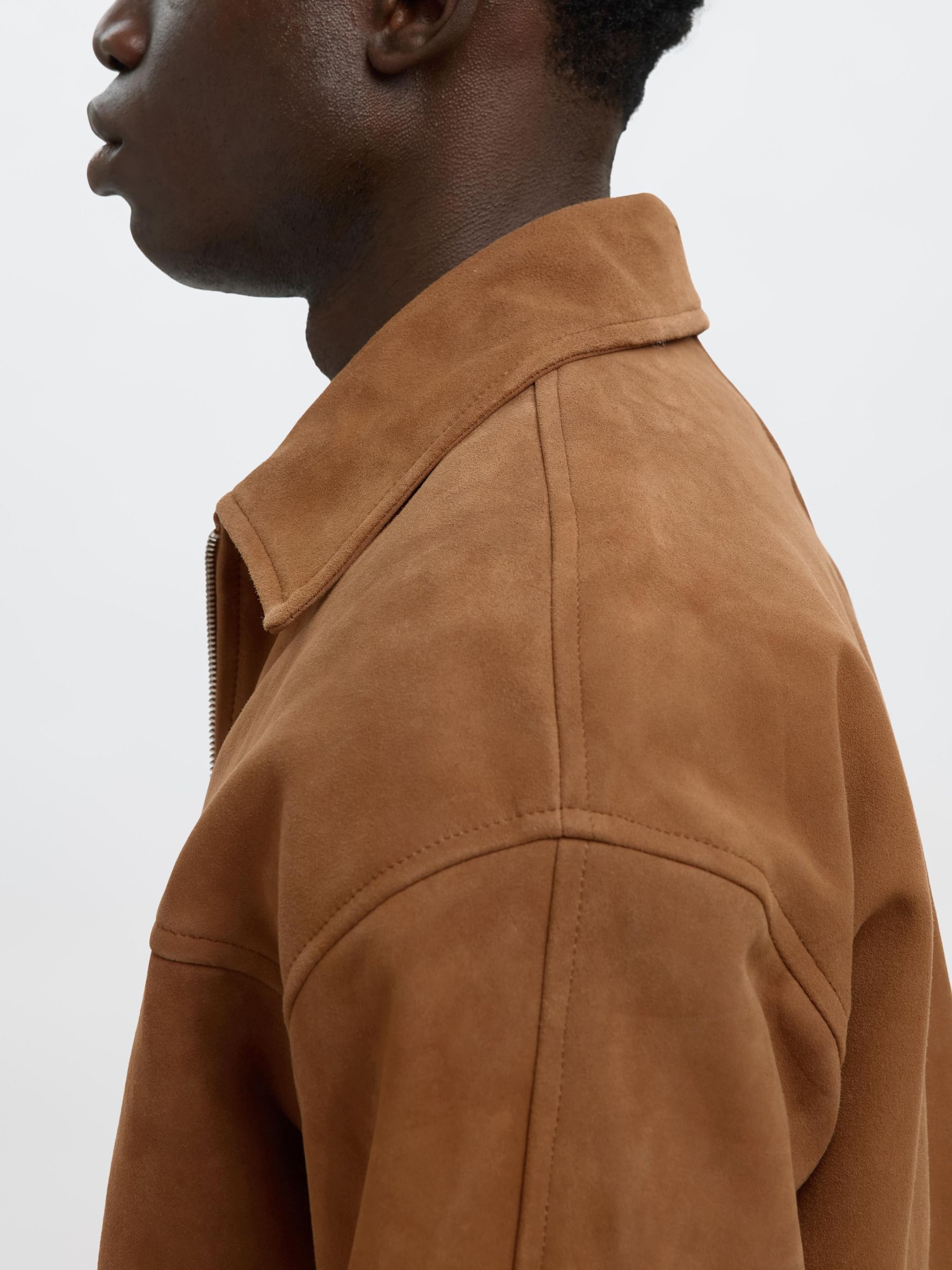 eurokenvy Premium waffle suède jacket eurokenvy Premium waffle