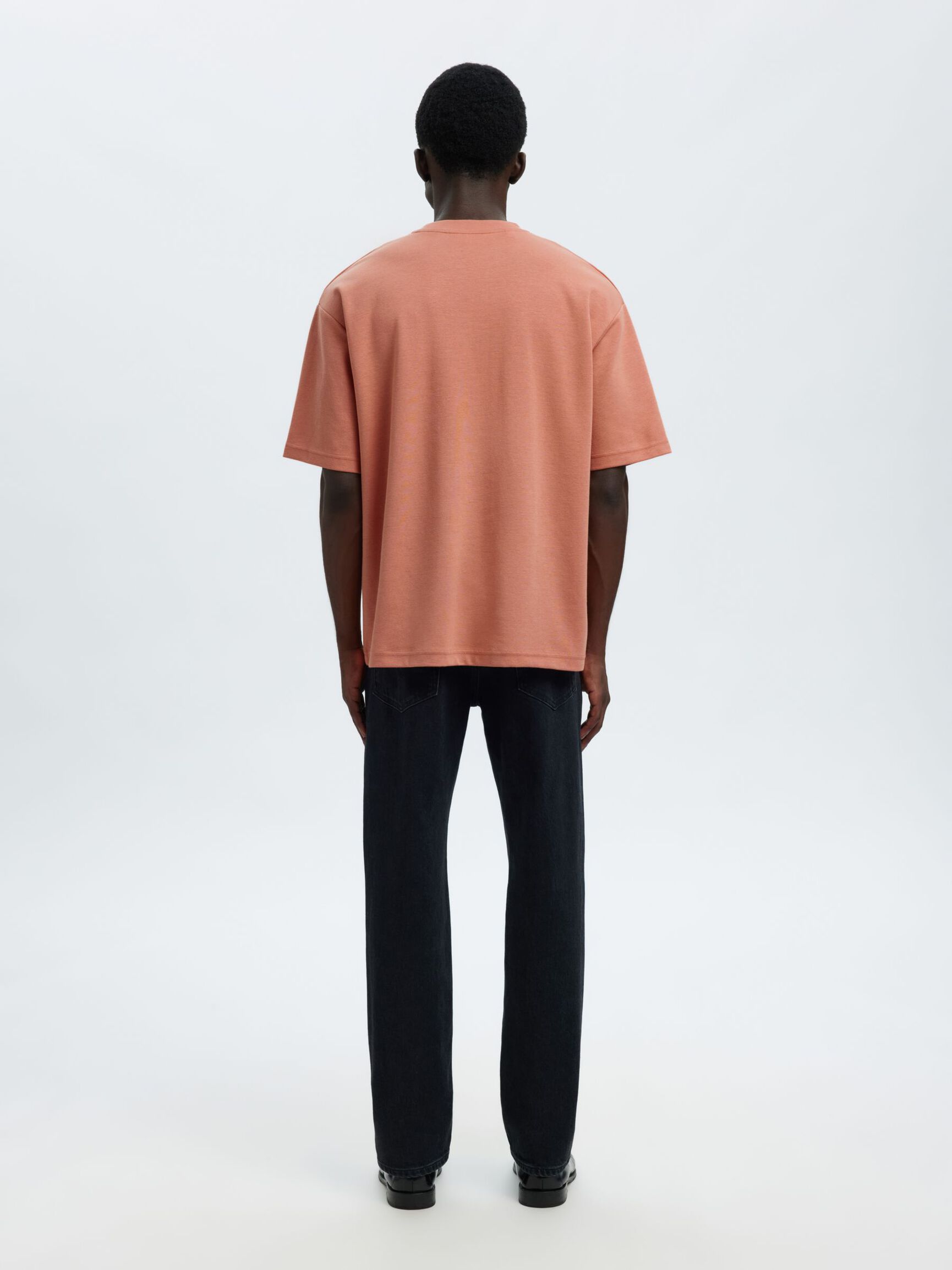 LOOSE FIT T-SHIRT, Rose Dawn, highres