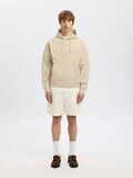 Selected 100% COTTON HOODIE, Oatmeal, highres - 16100000_Oatmeal_005.jpg