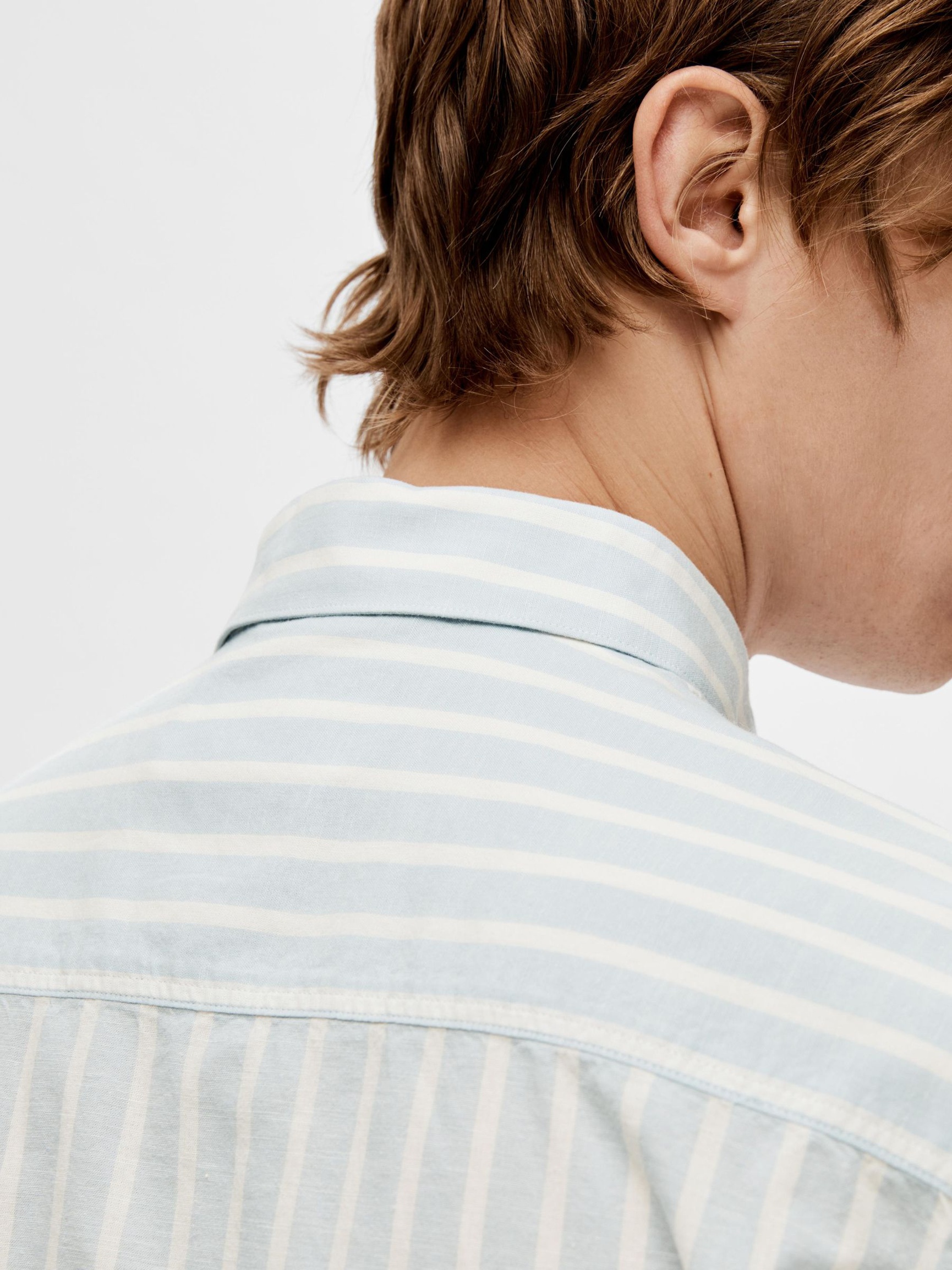 CLASSIC SHORT SLEEVED SHIRT, Cashmere Blue, highres