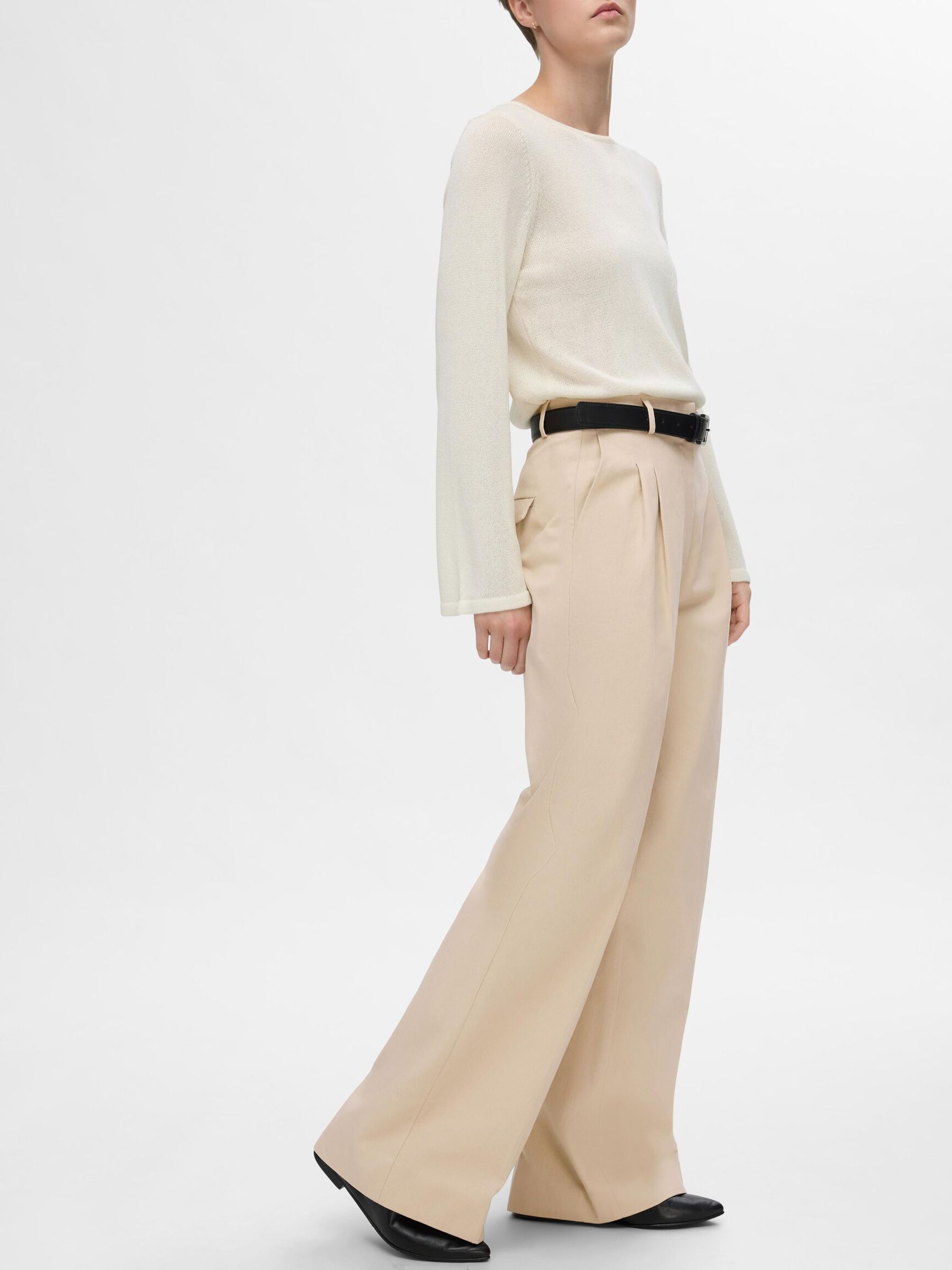 EXTRA WIDE FIT TROUSERS, Irish Cream, highres