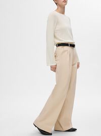 EXTRA WIDE FIT TROUSERS, Irish Cream, highres