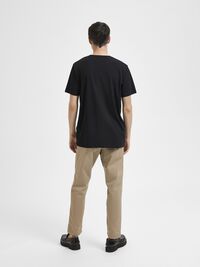REGULAR T-SHIRT, Black, highres