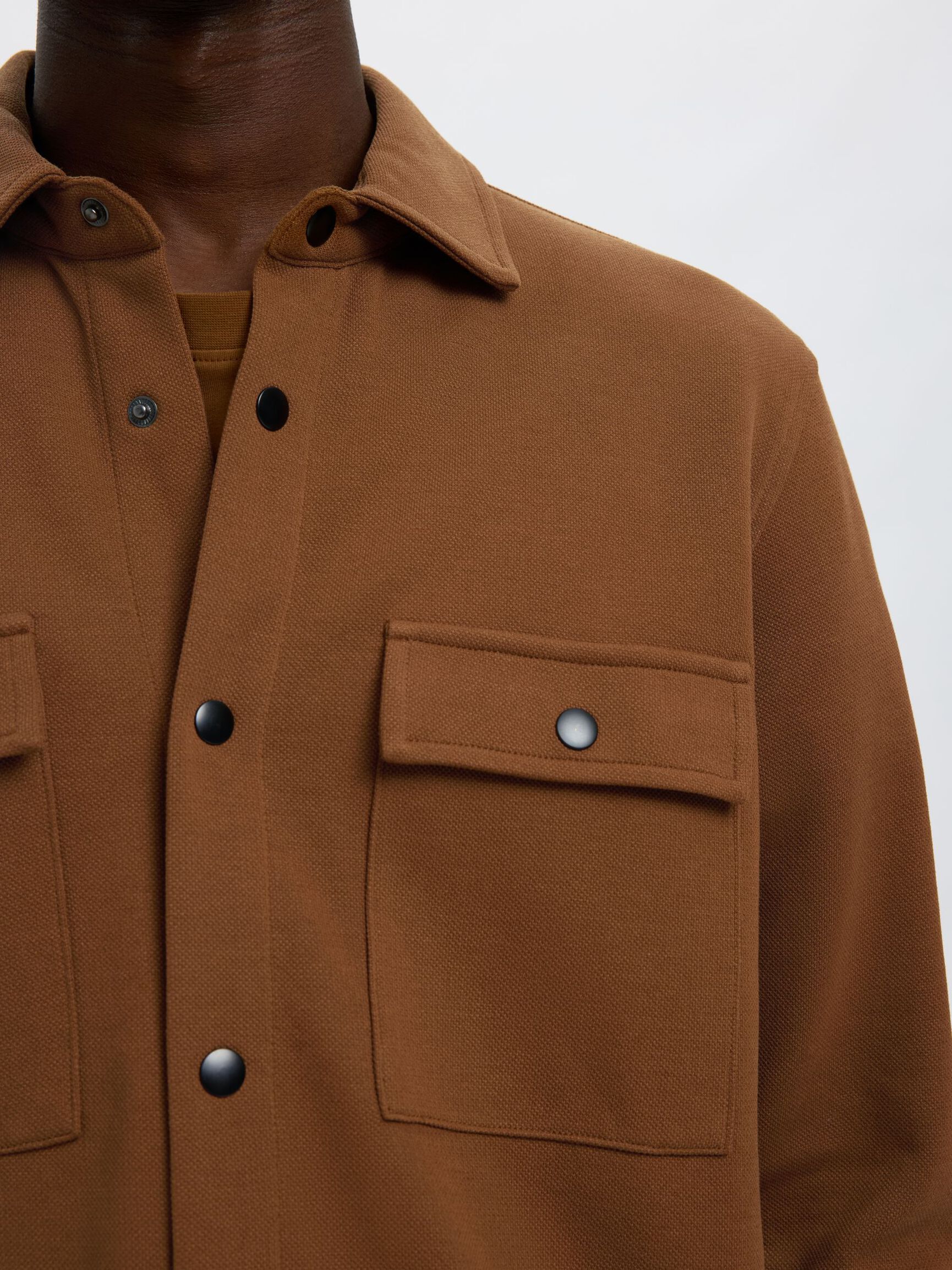 CLASSIC OVERSHIRT, Toffee, highres