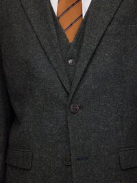 NORMAL PASSFORM BLAZER, Dark Green, highres
