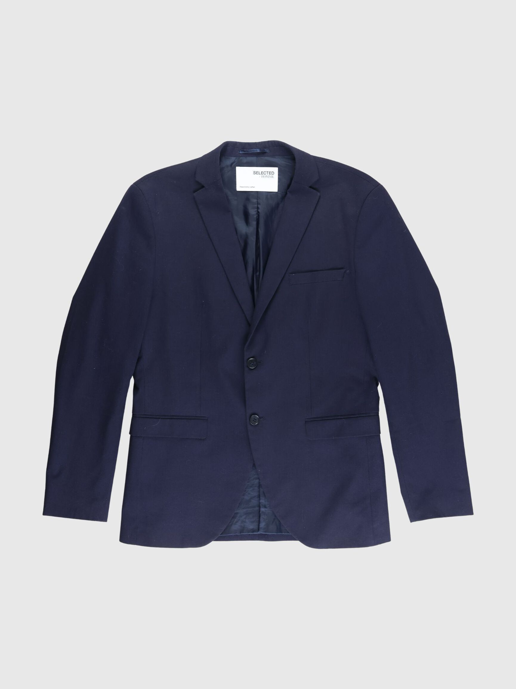SLIM FIT BLAZER, Navy Blazer, highres