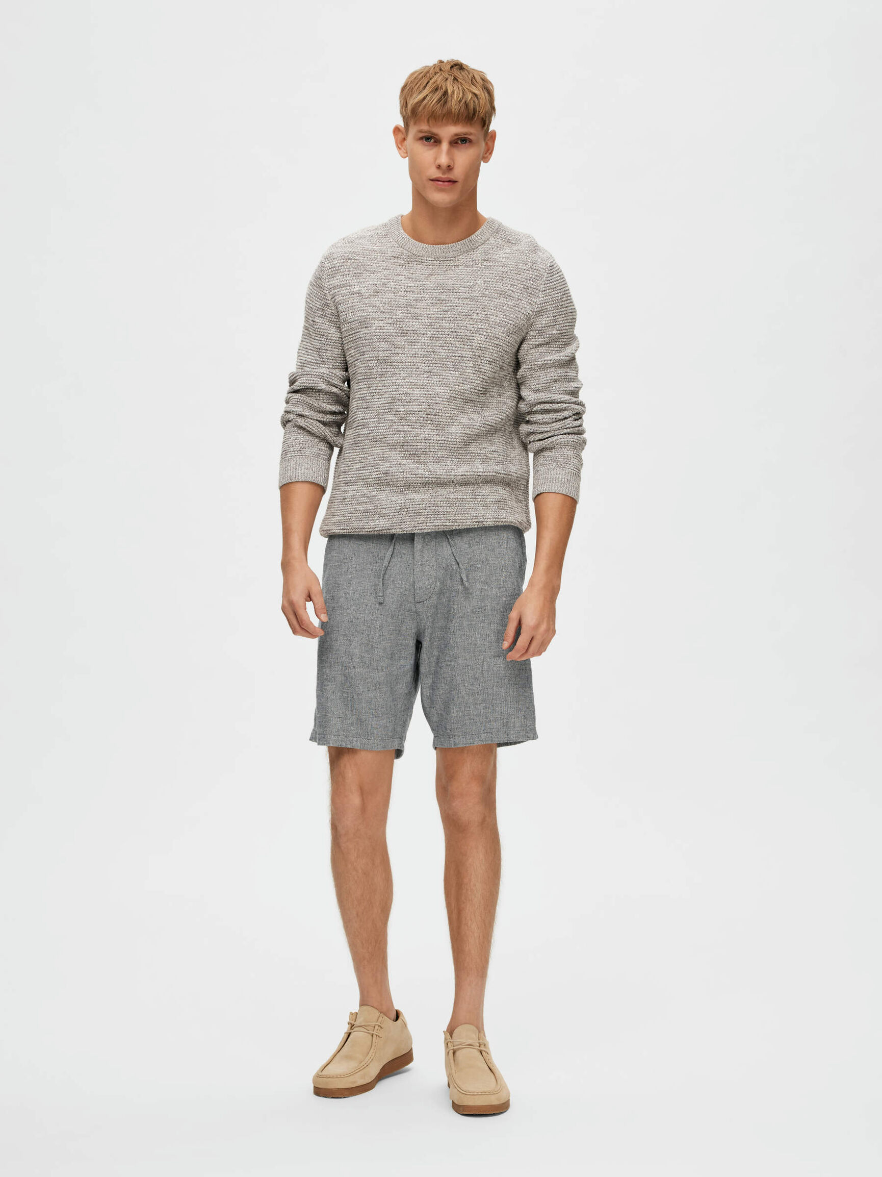 COMFORT FIT SHORTS, Sky Captain, highres