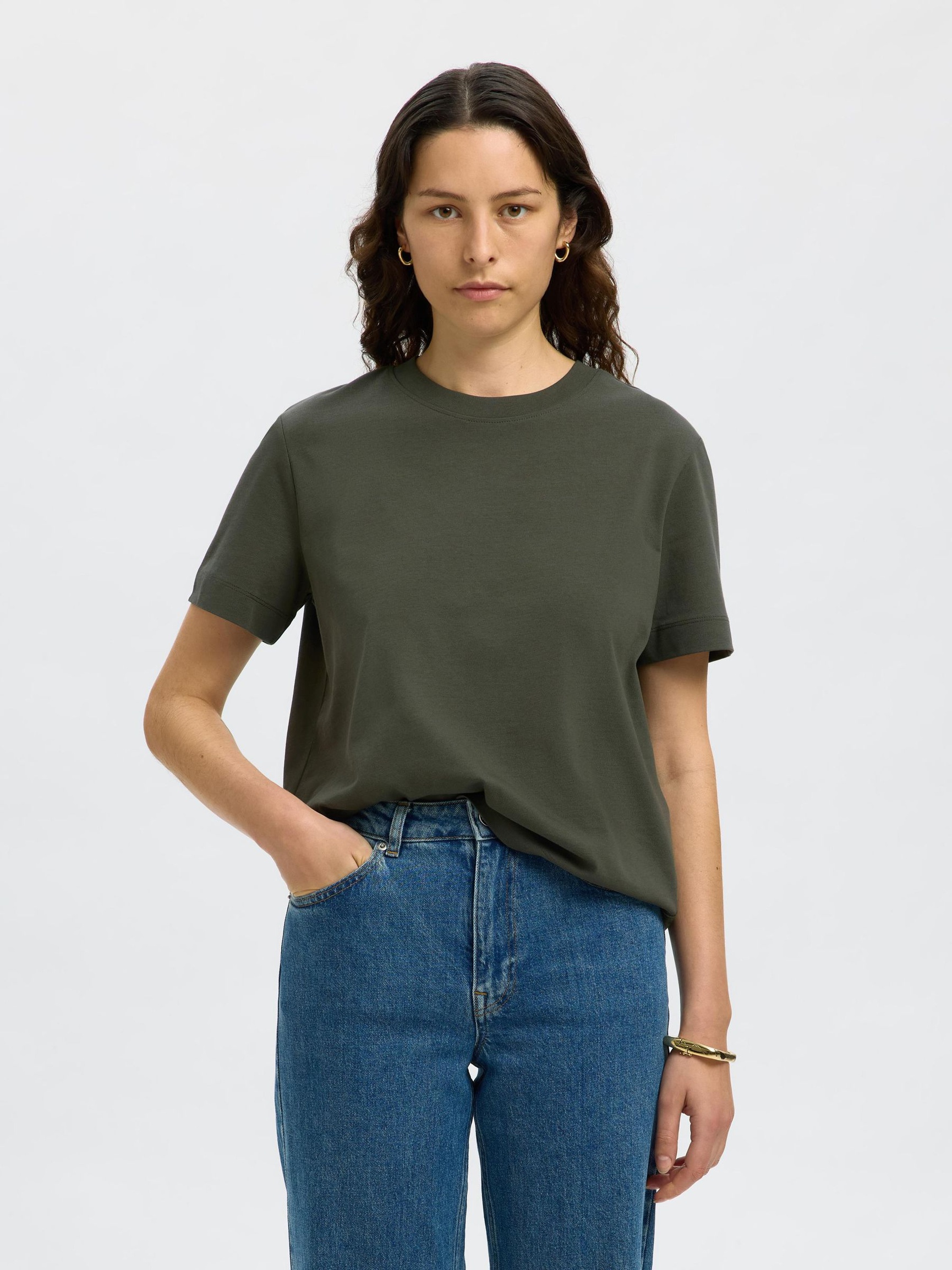 BOXY T-SHIRT, Deep Depths, highres