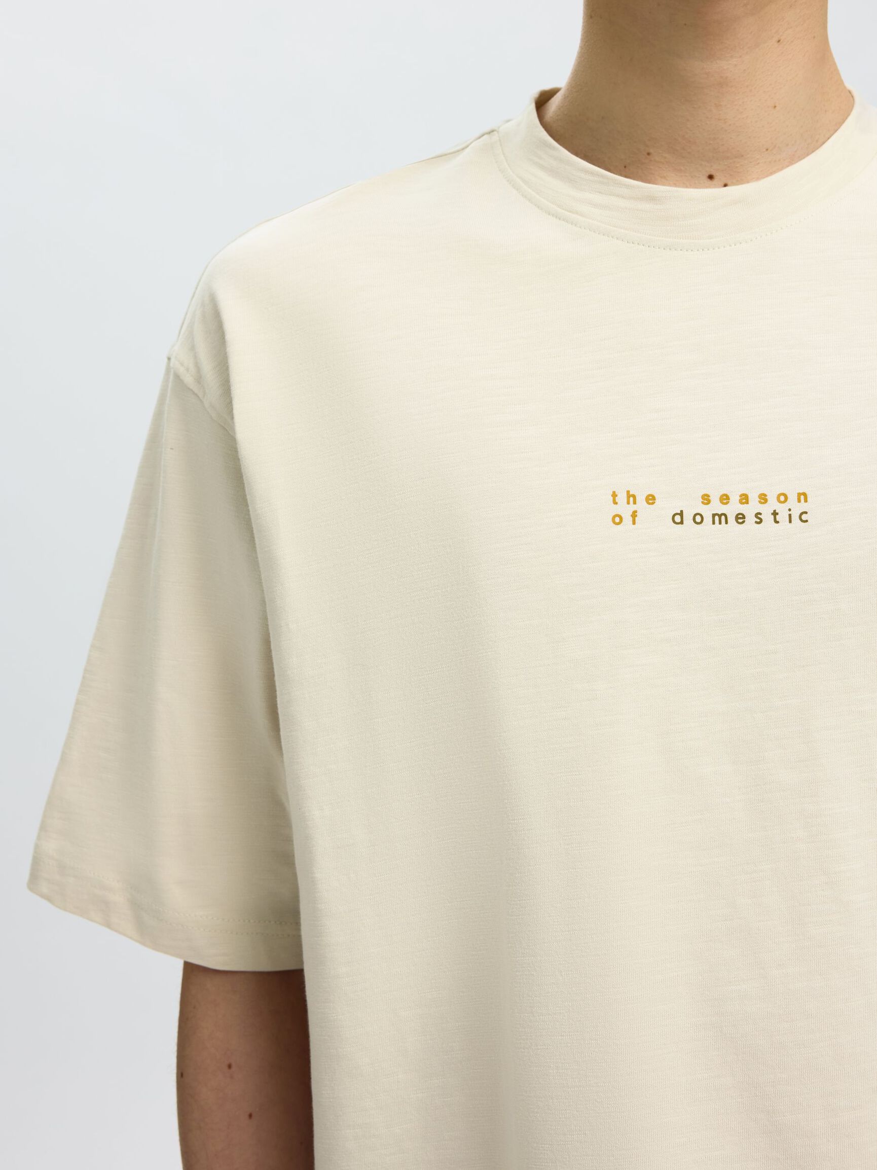 IMPRIMÉE T-SHIRT, Silver Birch, highres