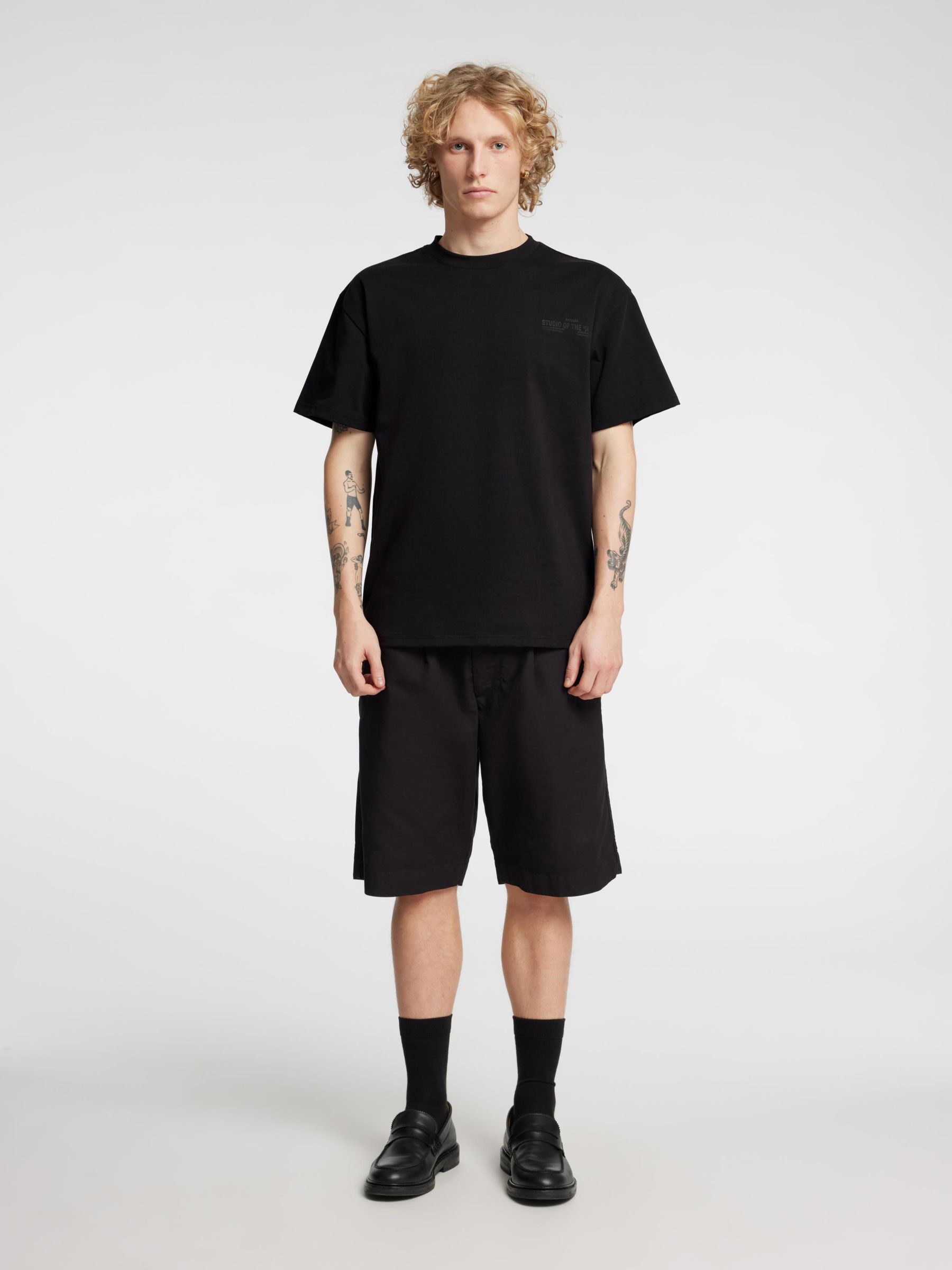 RELAXED FIT T-SHIRT, Black Onyx, highres