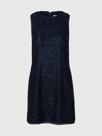 SLIM FIT MINI DRESS, Dark Sapphire, highres
