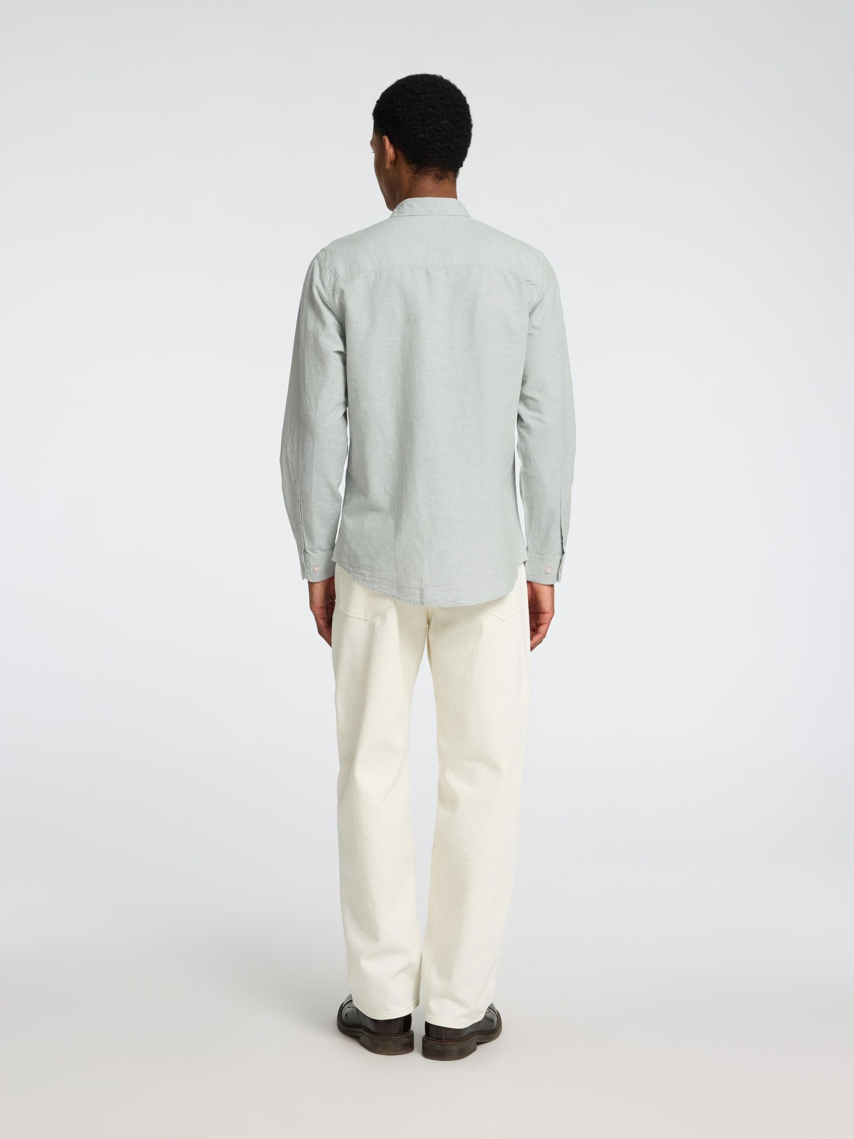 LONG SLEEVED SHIRT, Iceberg Green, highres