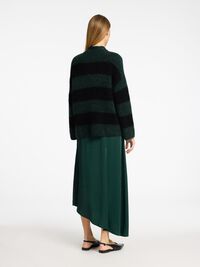 OVERSIZED WOOL BLEND JUMPER, Scarab, highres