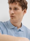 Selected SHORT-SLEEVED COTTON POLO SHIRT, Cashmere Blue, highres - 16092781_CashmereBlue_008.jpg
