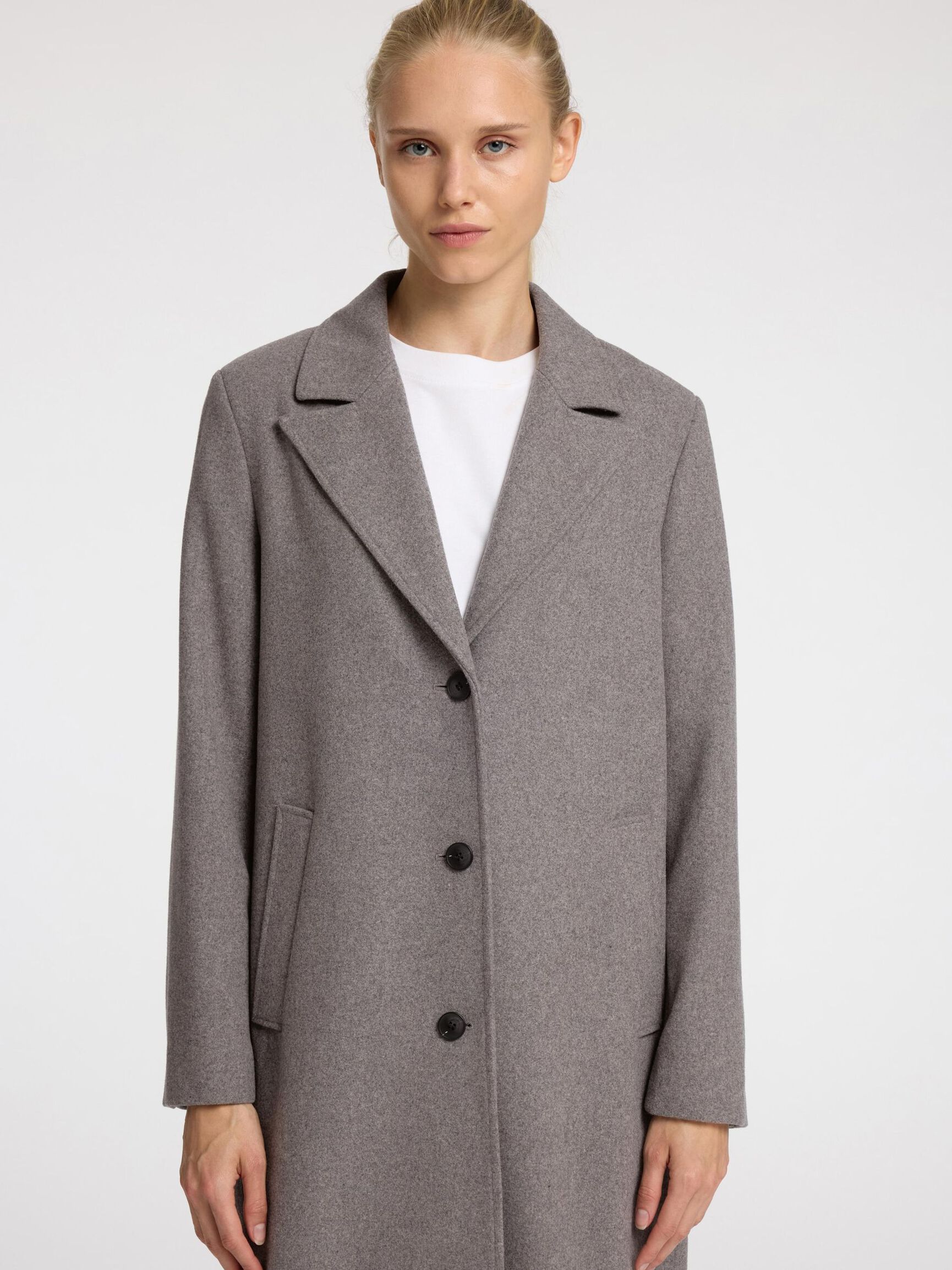 ULDBLANDING FRAKKE, Steel Gray, highres