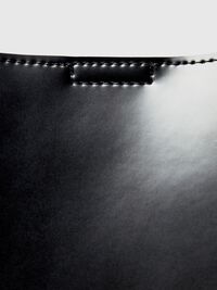 LARGE LEATHER BAG, Black, highres