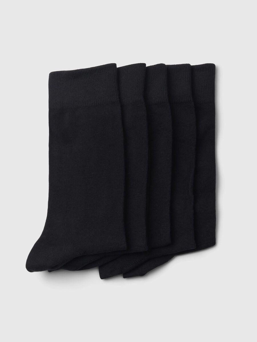 Selected 5 PACK SOCKS, Black, highres - 16098225_Black_004.jpg
