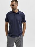 Selected KURZÄRMELIGES COOLMAX® POLO SHIRT, Navy Blazer, highres - 16082844_NavyBlazer_008.jpg