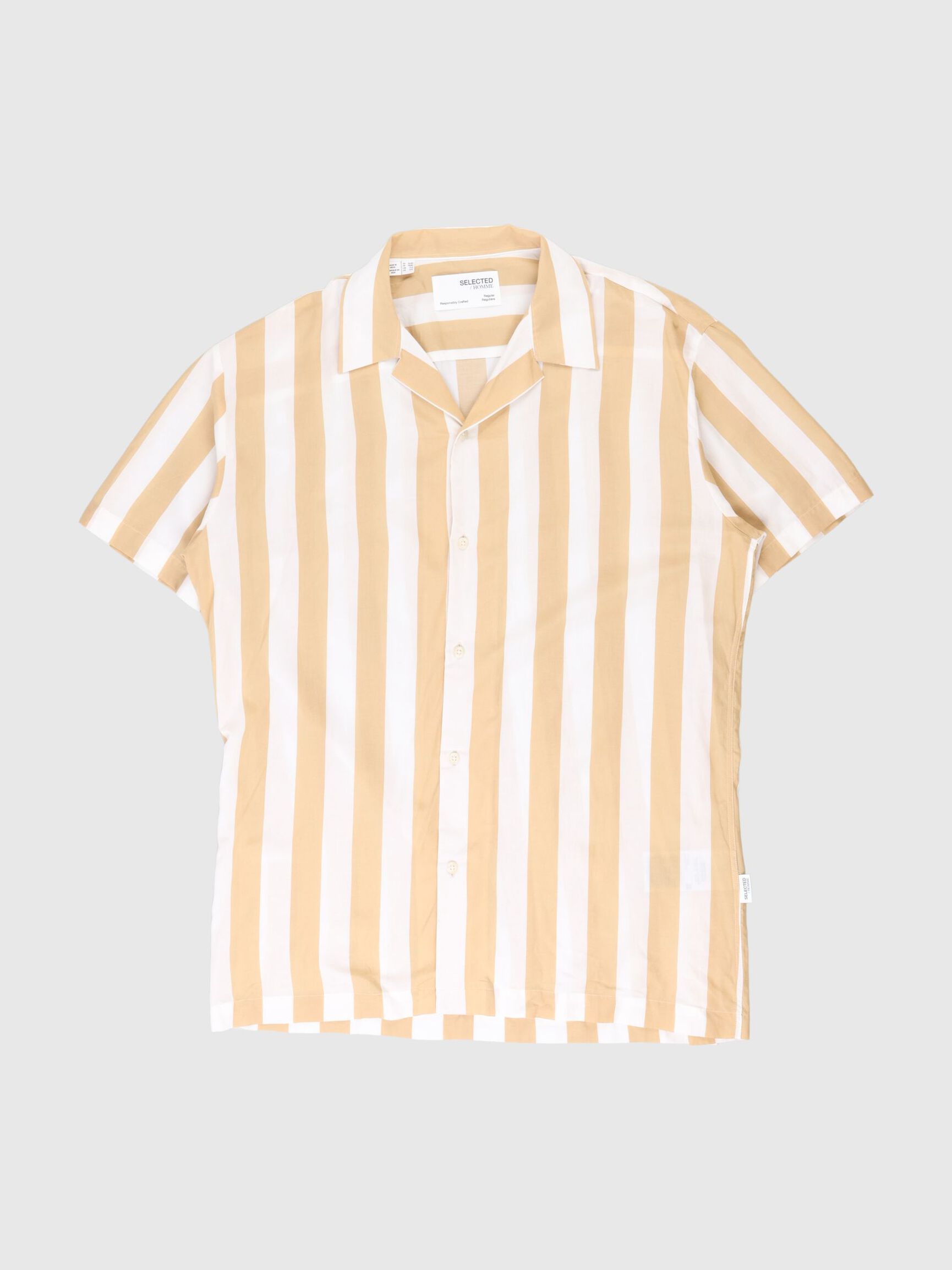 CUBAN COLLAR SHIRT, Incense, highres