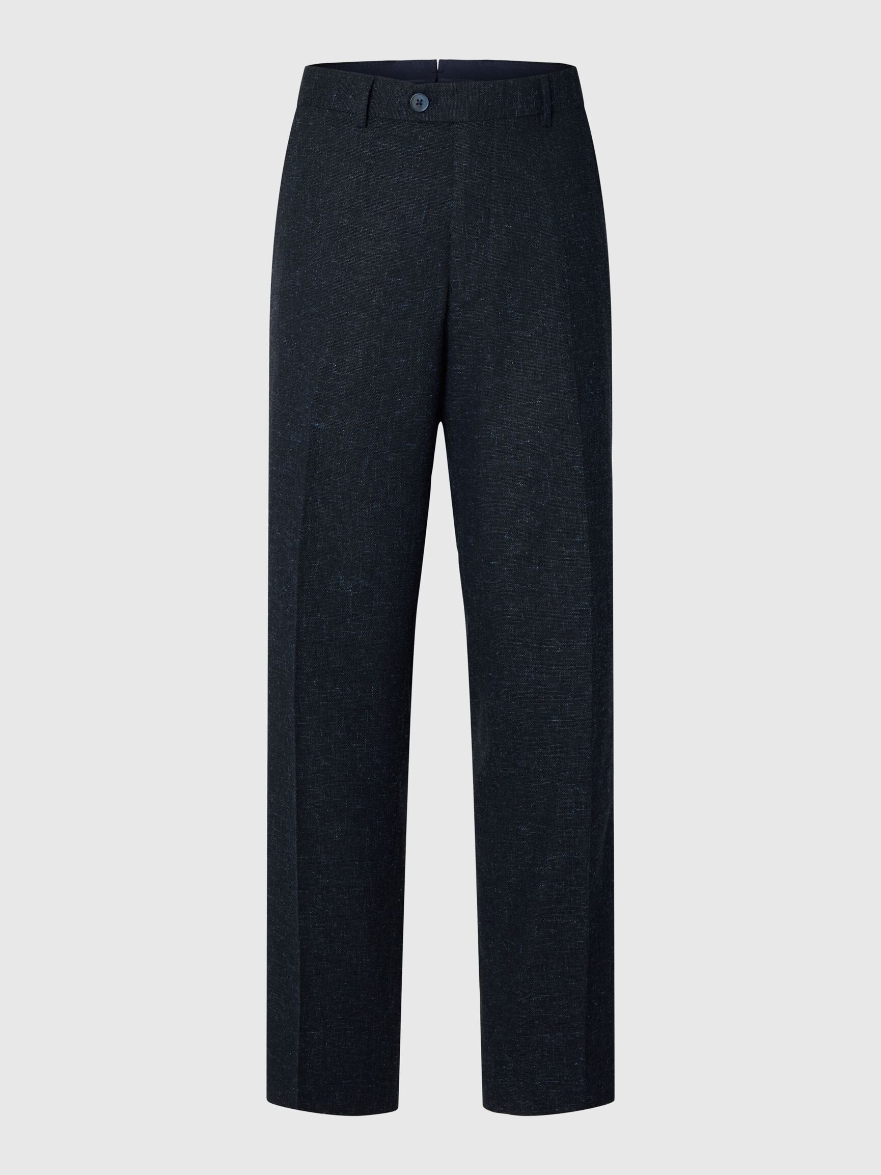 REGULAR FIT SUIT TROUSERS, Dark Sapphire, highres