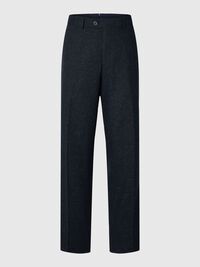 REGULAR FIT SUIT TROUSERS, Dark Sapphire, highres
