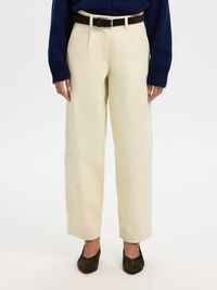 MID WAIST BARREL FIT HOSEN, Birch, highres