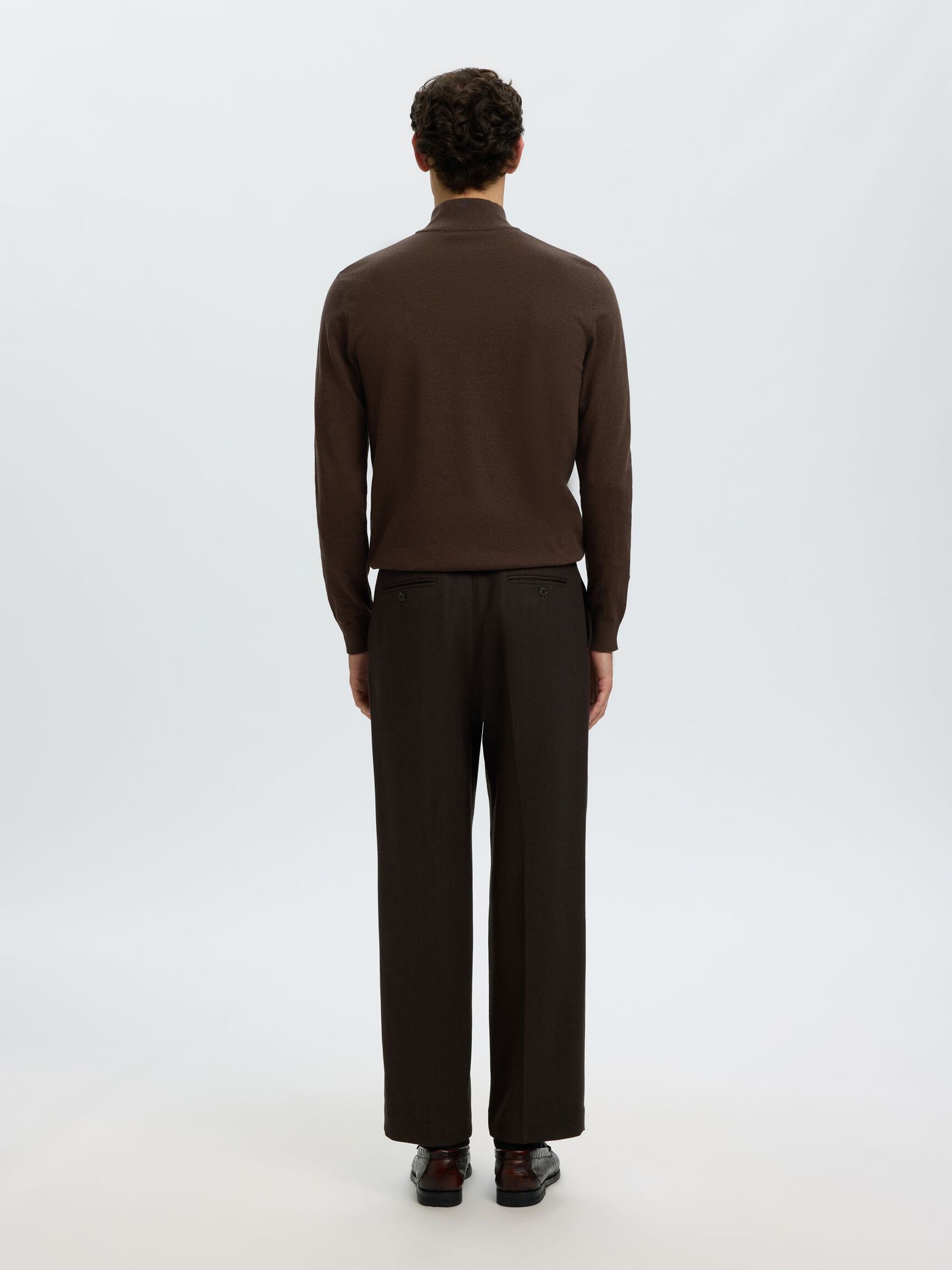 HALF-ZIP PULL EN MAILLE, Delicioso, highres