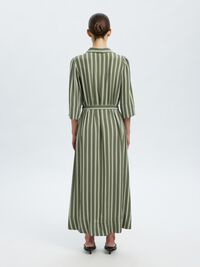 VISCOSE  MAXI DRESS, Deep Lichen Green, highres