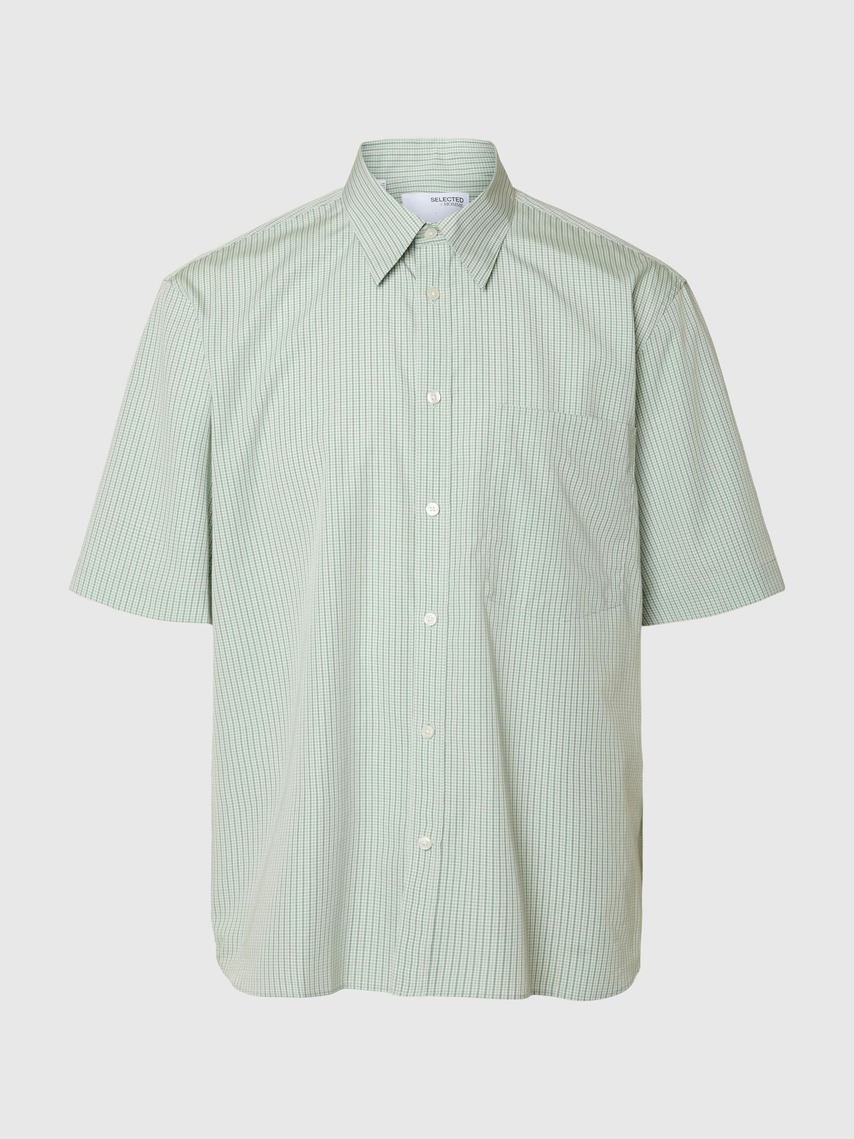 CAMICIA A MANICHE CORTE, Iceberg Green, highres