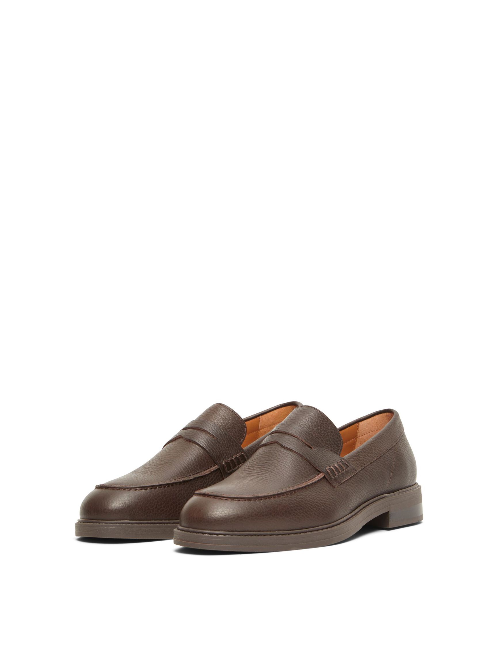LEATHER LOAFERS, Demitasse, highres