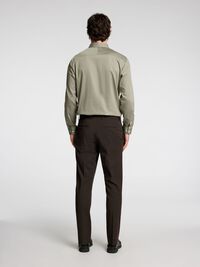 SLIM FIT SKJORTE, Vetiver, highres