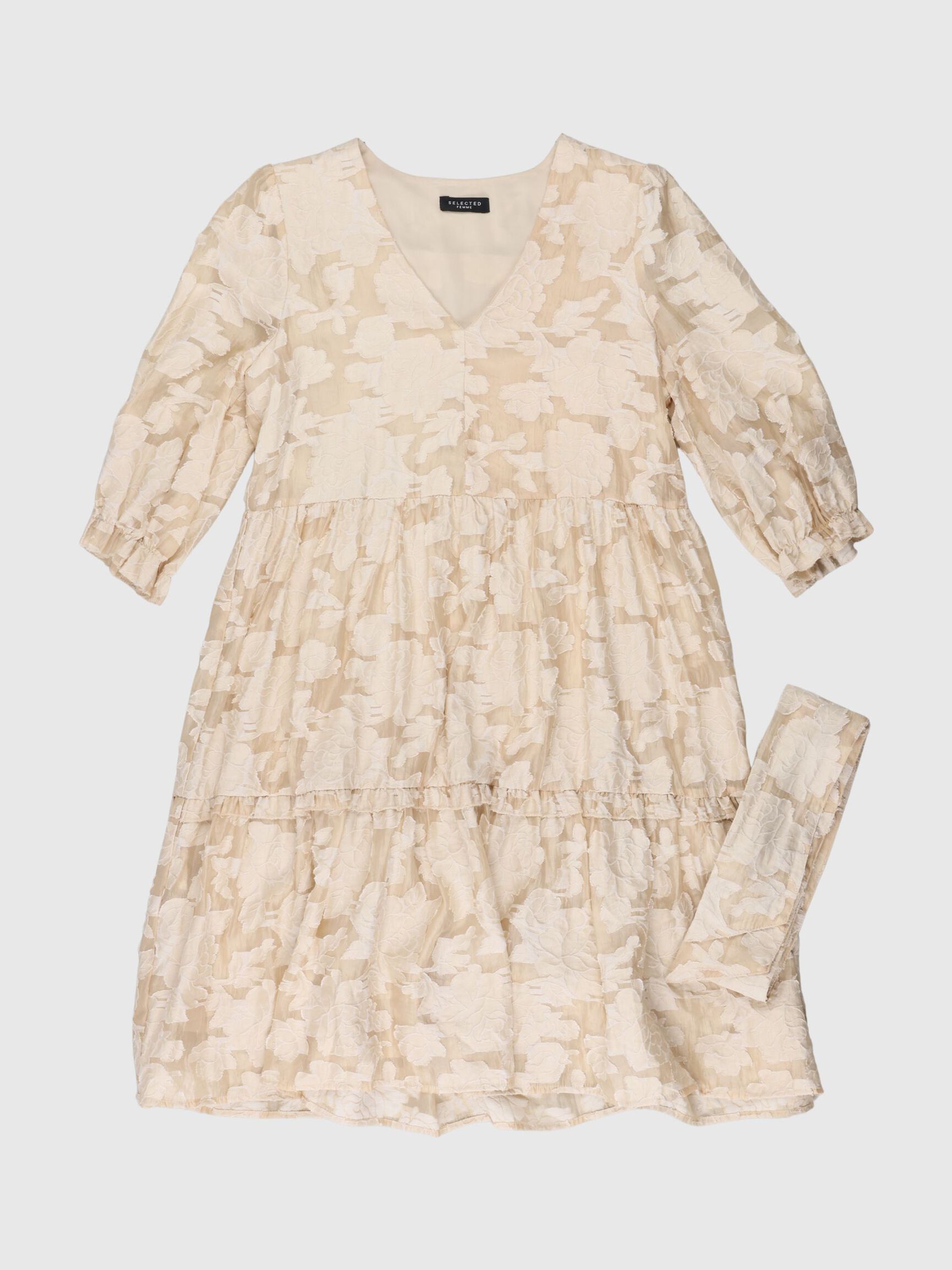 SHORT DRESS, Creme Brûlée, highres