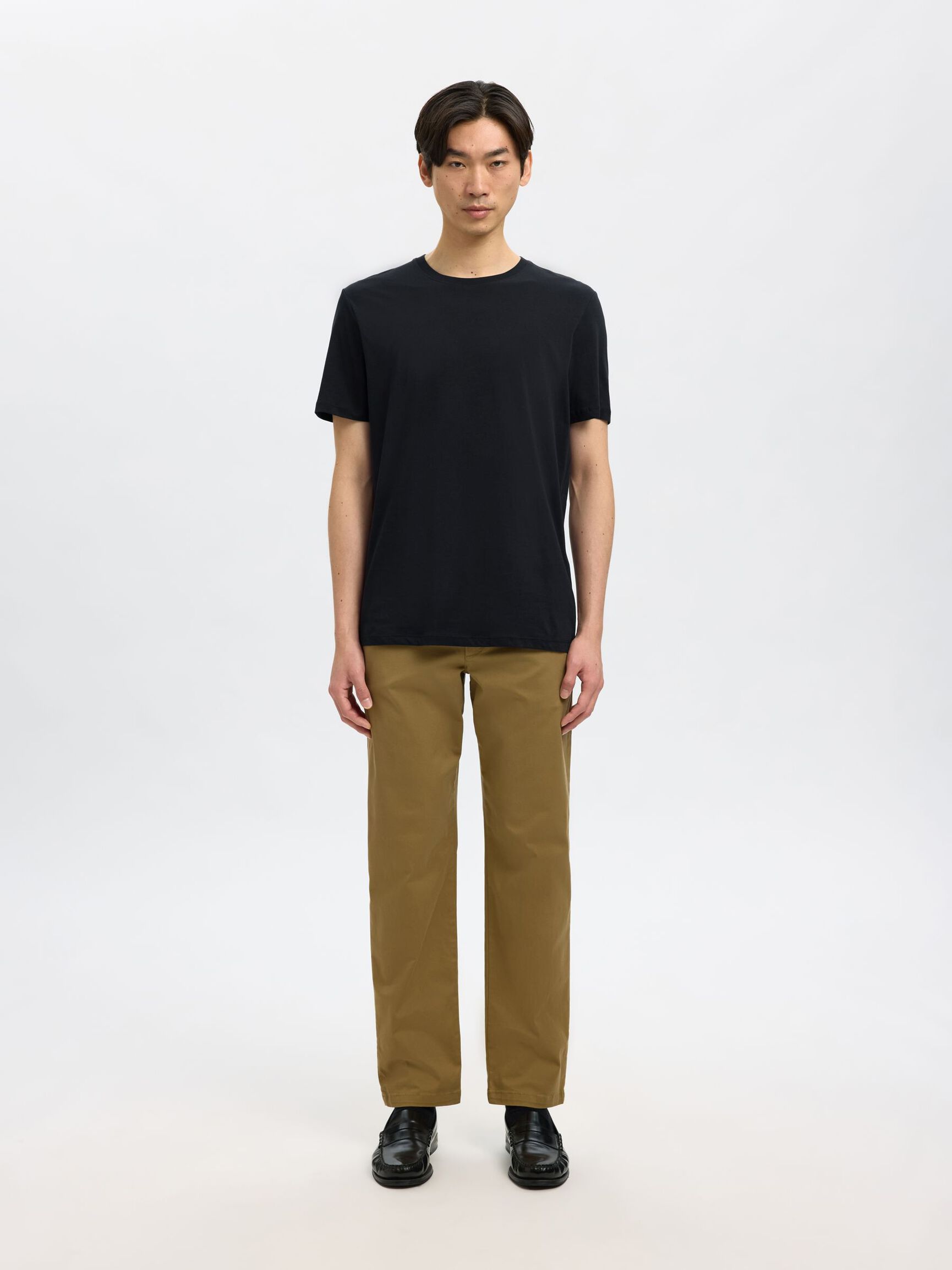 - PAQUETE DE 3 UNIDADES, DE ALGODÓN CAMISETA, Oatmeal, highres