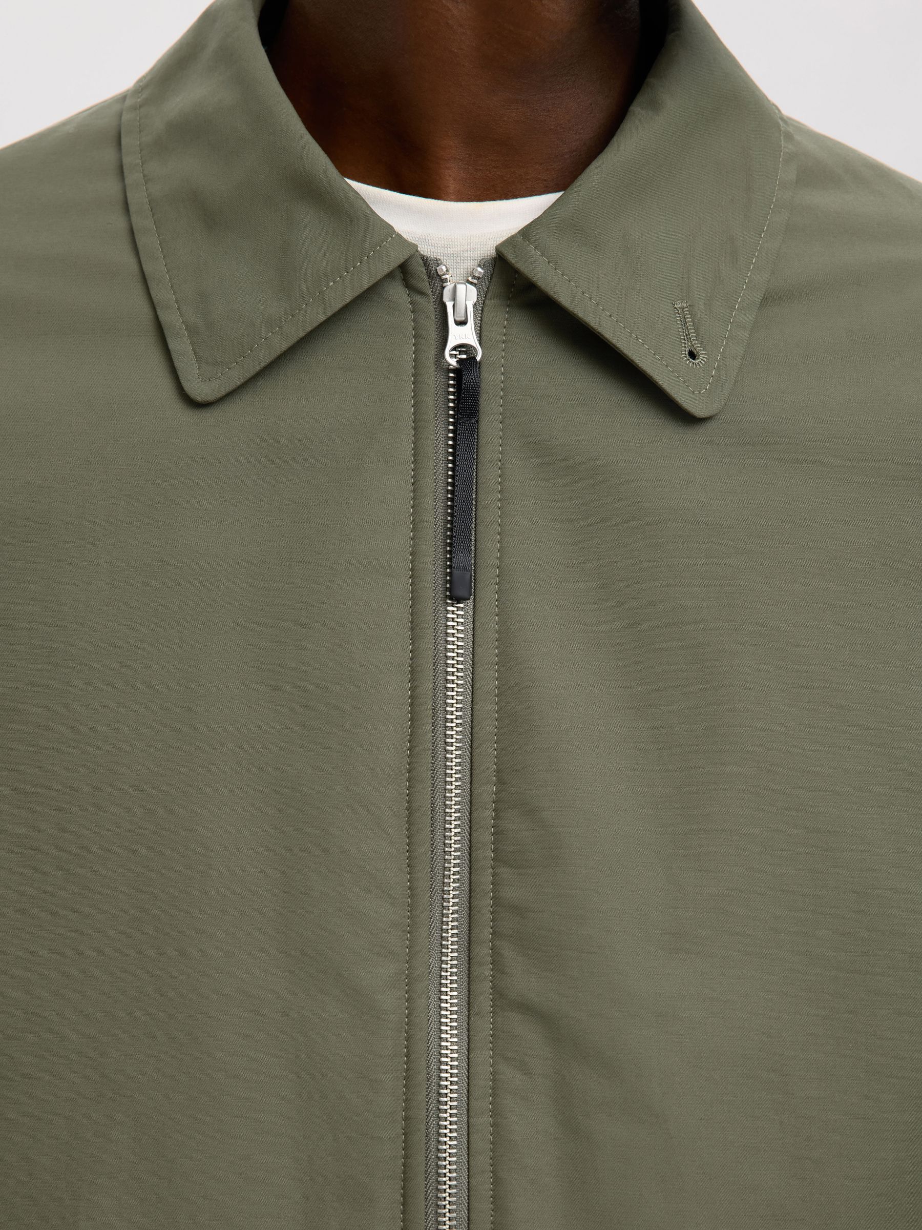 RELAXED FIT KURZJACKE, Olive Night, highres