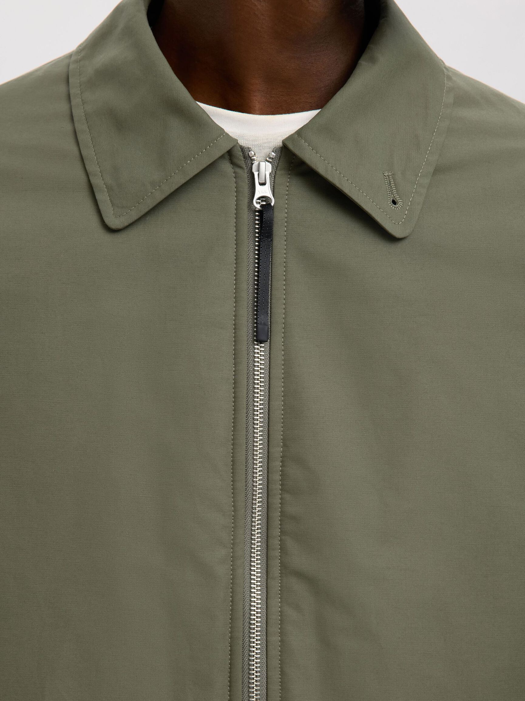 RELAXED FIT JACK, Olive Night, highres