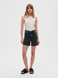 SLEEVELESS KNITTED TOP, Birch, highres