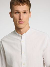 LONGSLEEVE LINNENMIX OVERHEMD, Pure Cashmere, highres
