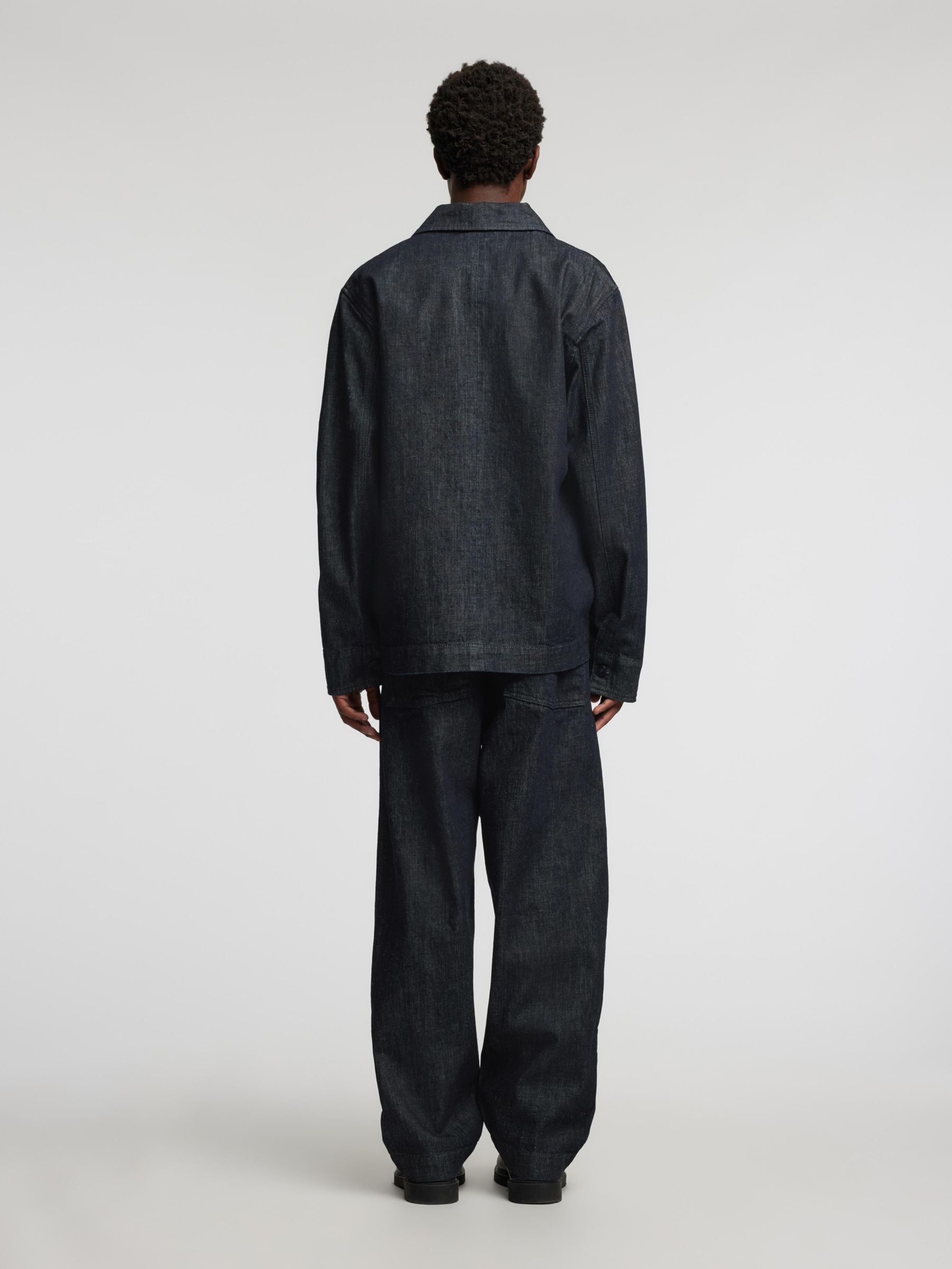 SELVEDGE DENIM JEANS, Blue Denim, highres