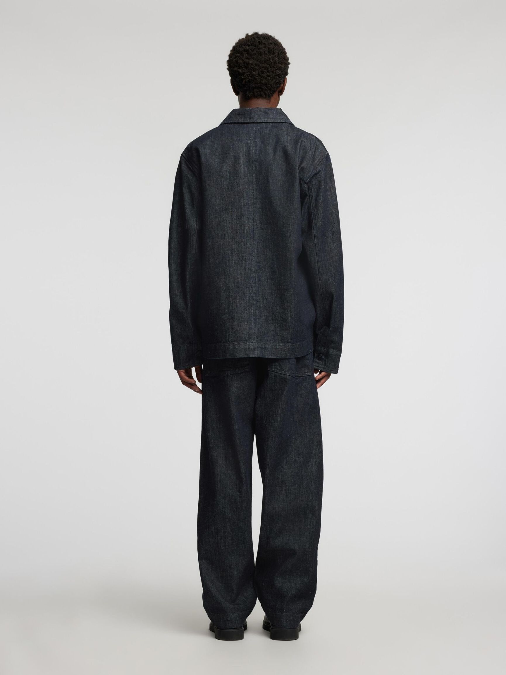 SELVEDGE DENIM JEANS, Blue Denim, highres