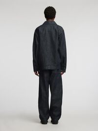 SELVEDGE DENIM JEANS, Blue Denim, highres