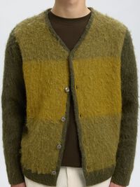 COUPE DÉCONTRACTÉE CARDIGAN EN MAILLE, Forest Night, highres